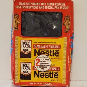 Vintage Kid Shapw Chocolate Chip Cookie Pan